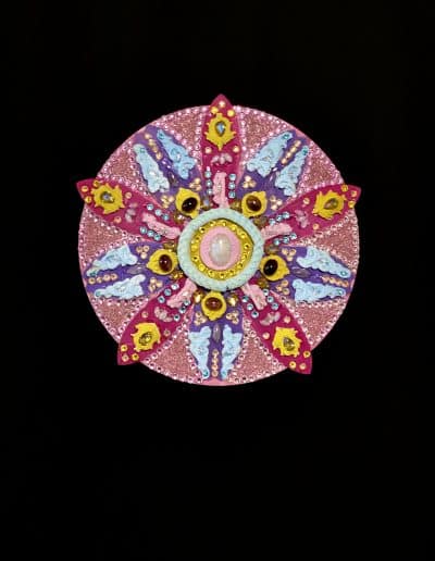A flower sculpture