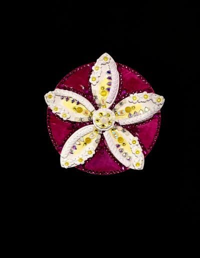 A flower sculpture