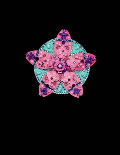 A flower sculpture