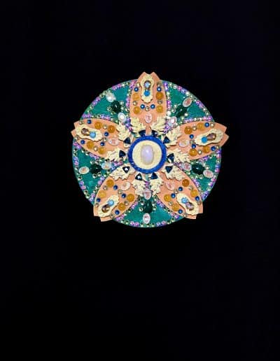A flower sculpture