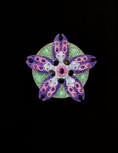 A flower sculpture