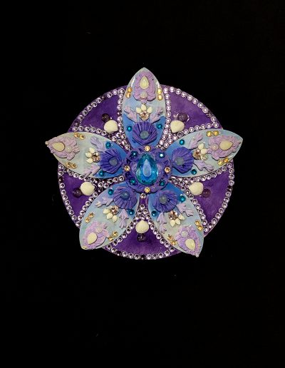 A flower sculpture